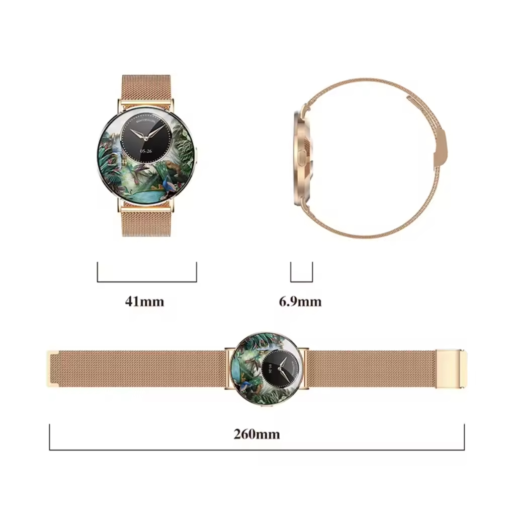 KM88 Women’s Smart Watch – Ultra-thin Aluminum Alloy - Image 6