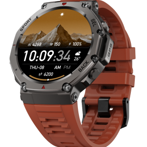 2025 DM58 Smartwatch for Men 1.43" AMOLED GPS Outdoor Sports Watch 5ATM Waterproof Heart Rate SpO2 170+ Modes BT Call Compass