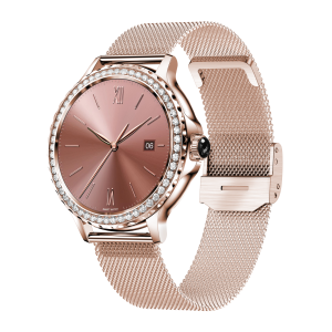 NX19 Ladies Smart Watch for Women Diamonds Bt Call Double Straps Heart Rate Reloj Smartwatch 2025