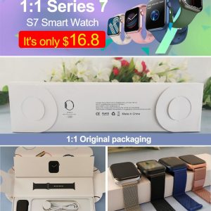 [Hot Item] 1: 1 Series S7 Smart Watch with Logo Original Box