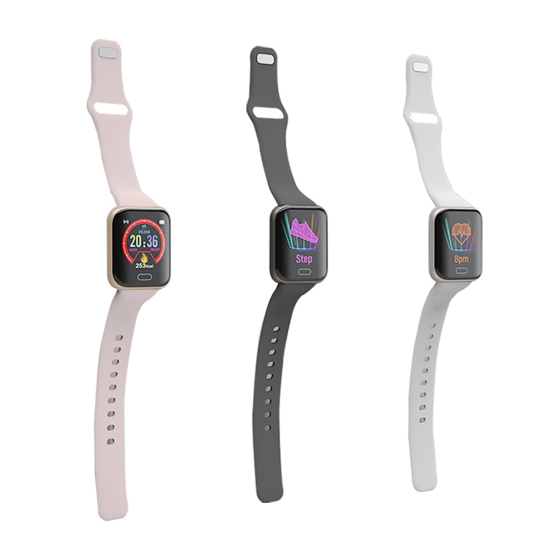 1.3 inch touch screen sports smartwatch with heart rate monitor