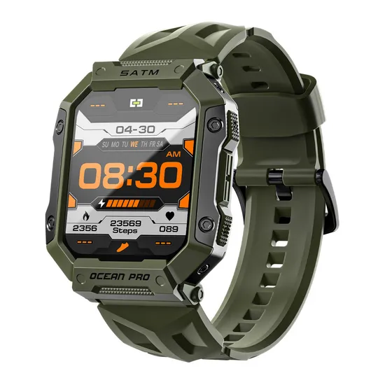 Waterproof smartwatch during outdoor exercise