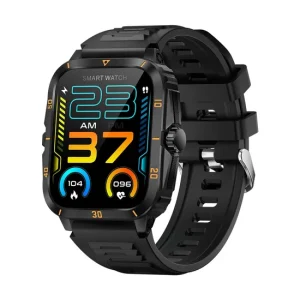 Customizable Kt71 Smartwatch by Eriwin in black strap