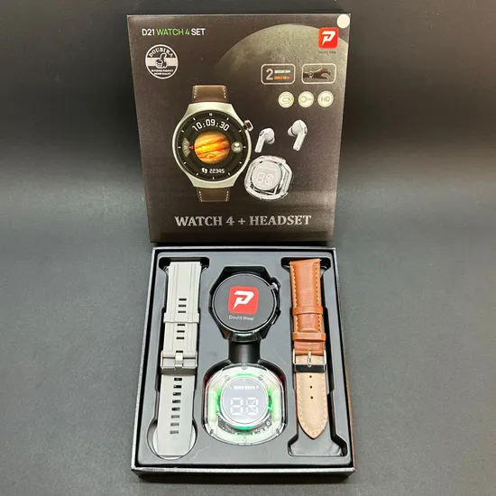 D21 Smartwatch showing waterproof feature