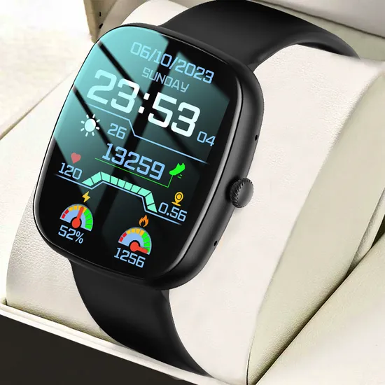 Customizable Wholesale Sports Smartwatch with Clear AMOLED Screen