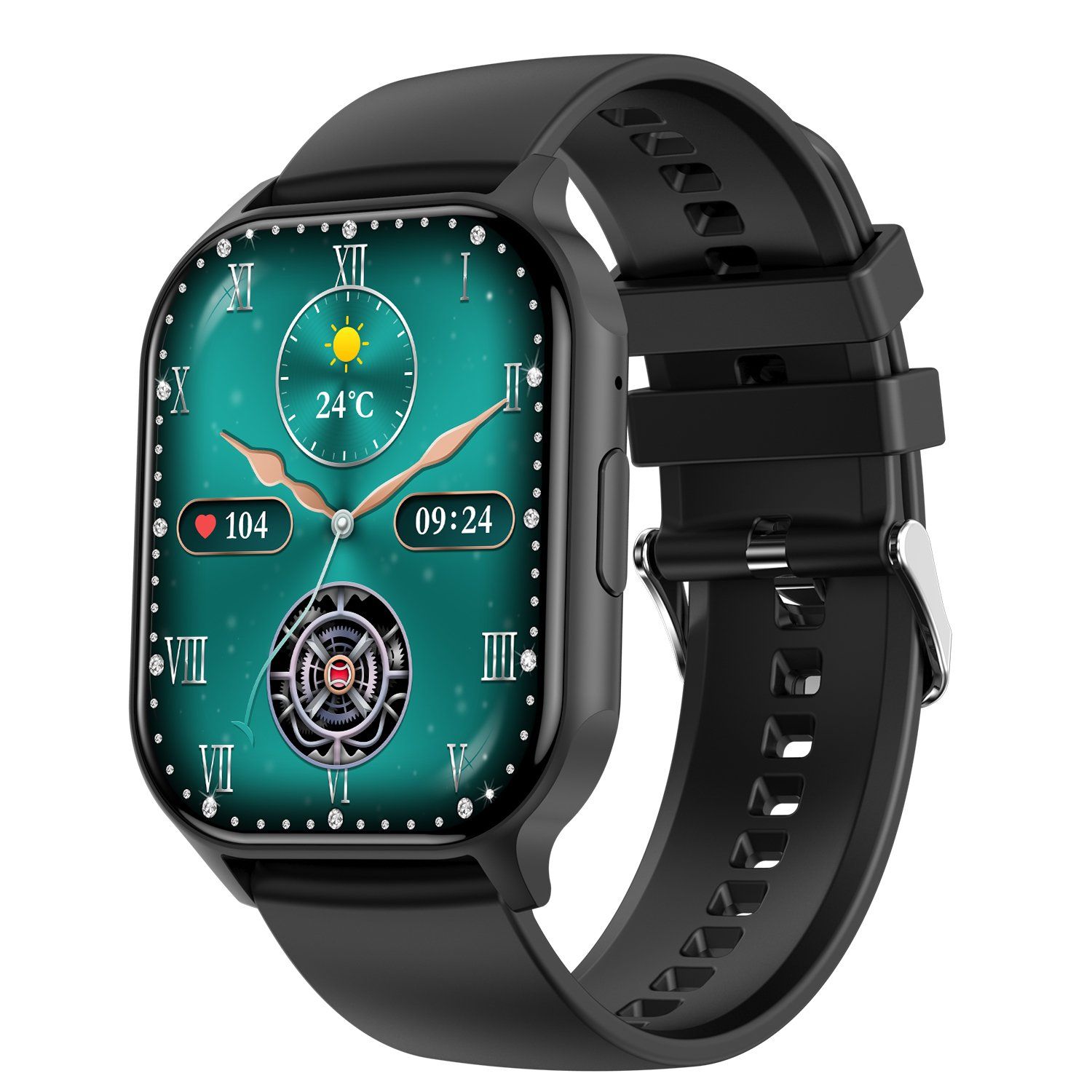 2023 HK26 Smart Watch AMOLED Display Front View