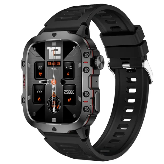 Customizable men’s smart watch with communication features