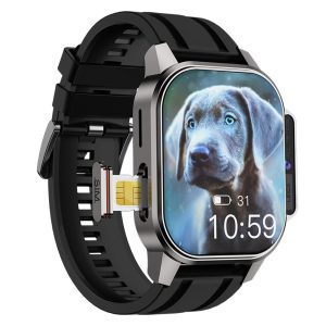 2024 B22 4G Smartwatch front view with Amoled display