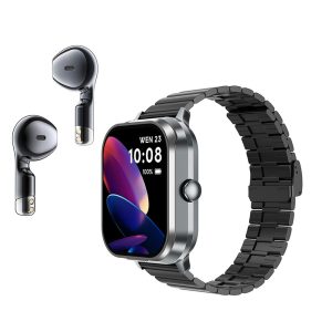 2024 Bluetooth Smartwatch with Wireless Earbuds and AMOLED Display