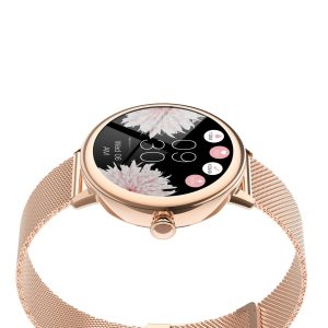 [Hot Item] 2024 Fashion Amoled Smart Watch Luxury Bt Call with Large Battery Rubber Metal Strap Ladies Watches Sport Smartwatch