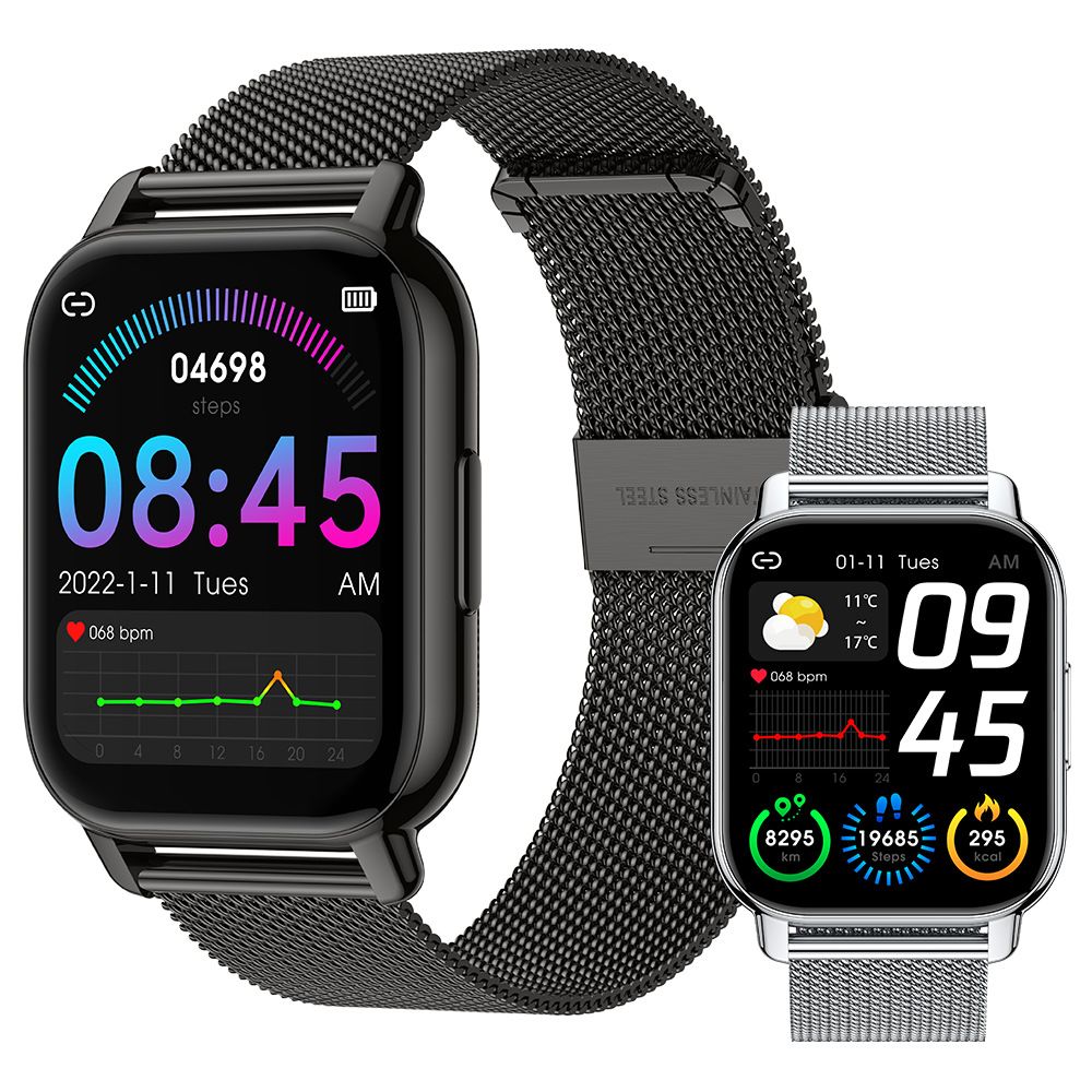 2024 P66 Smart Watch front display with Bluetooth call feature