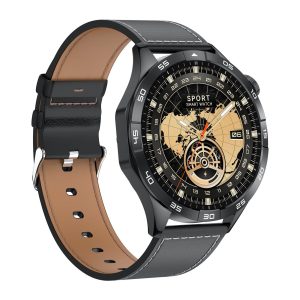 2024 Waterproof Smart Watch HK4 front view with Amoled display