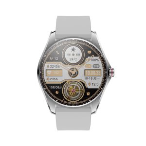 Front view of the 2025 Multifunctional Fashion Watch C23 Smartwatch with AMOLED display