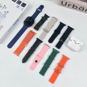 [Hot Item] 2025 New 12 in 1 Mini Smart Watch Suits Delicate Luxury Gold Bracelet with Sport Smartwatch 3in 1 Set Gift Box