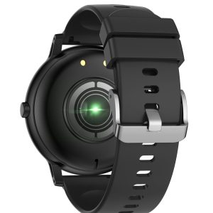 24hot Sports Waterproof Smartwatch Front View with AMOLED Display