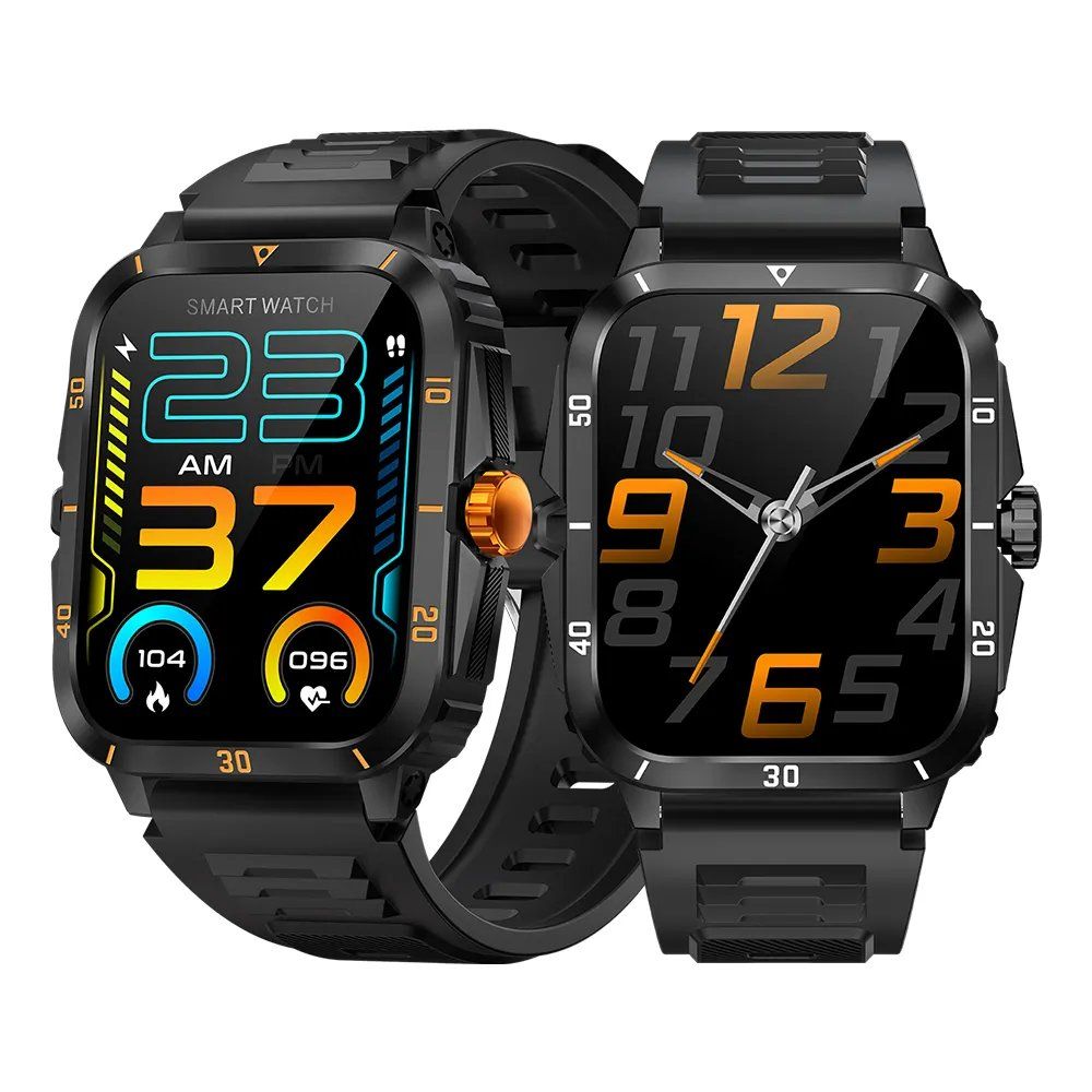 3ATM Waterproof Sports Smartwatch with Amoled Display