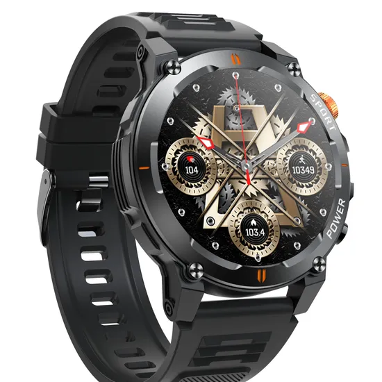 8hot smartwatch showing pedometer and sleep monitoring features