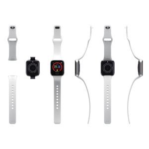 Advanced W27 Bluetooth Smart Watch front view showing call feature