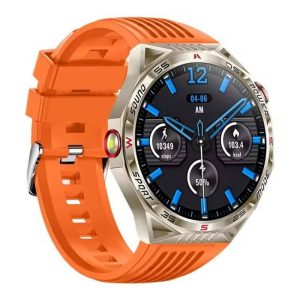 Advanced Waterproof Smart Watch with AMOLED Display for Outdoor Sports