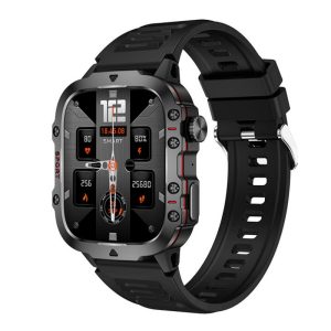 Outdoors Sport Waterproof Swimming Fitness Smartwatch for Men AMOLED Display