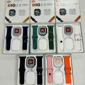 [Hot Item] Bluetooth Headphones Gift Watches 2 in 1 Wireless Charging Sport Smart Watch for I8 Ultra 3 S