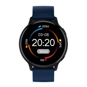 C19 Bluetooth fitness smartwatch front view with TFT display