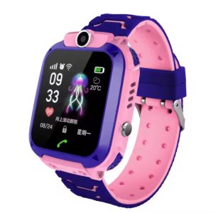 [Hot Item] Child Anti-Lost Sos Call GSM Lbs Location Q12 Kids Smart Watch
