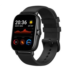 Dual Band T55 PRO Max Smartwatch front view with AMOLED display on