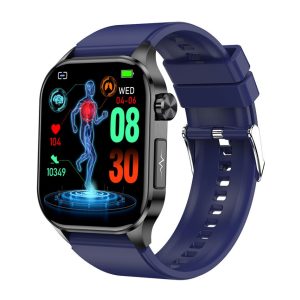 [Hot Item] Et580 2.04 Inch Amoled Screen ECG EKG Sports Fitness Smart Watch