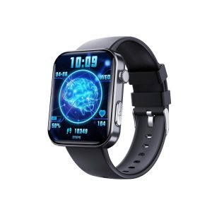 F300 Smart Watch with Amoled Display showing health metrics