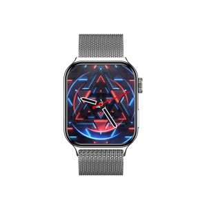 F10 Smartwatch with magnetic charging dock