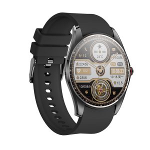 C23 Ultra Thin Women NFC Smartwatch front view with 3D stereoscopic menu