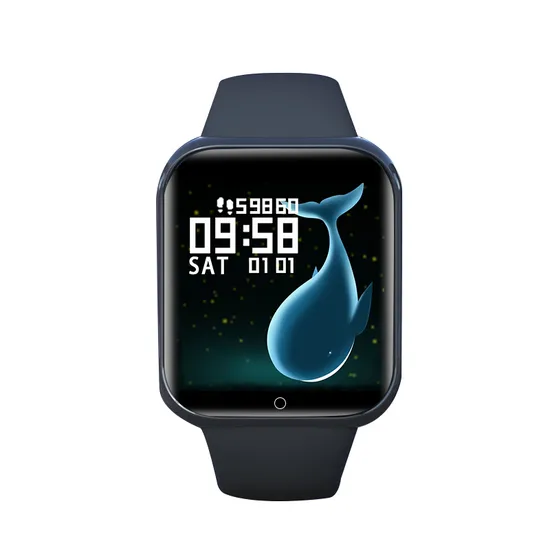 High-resolution IPS display smartwatch in use