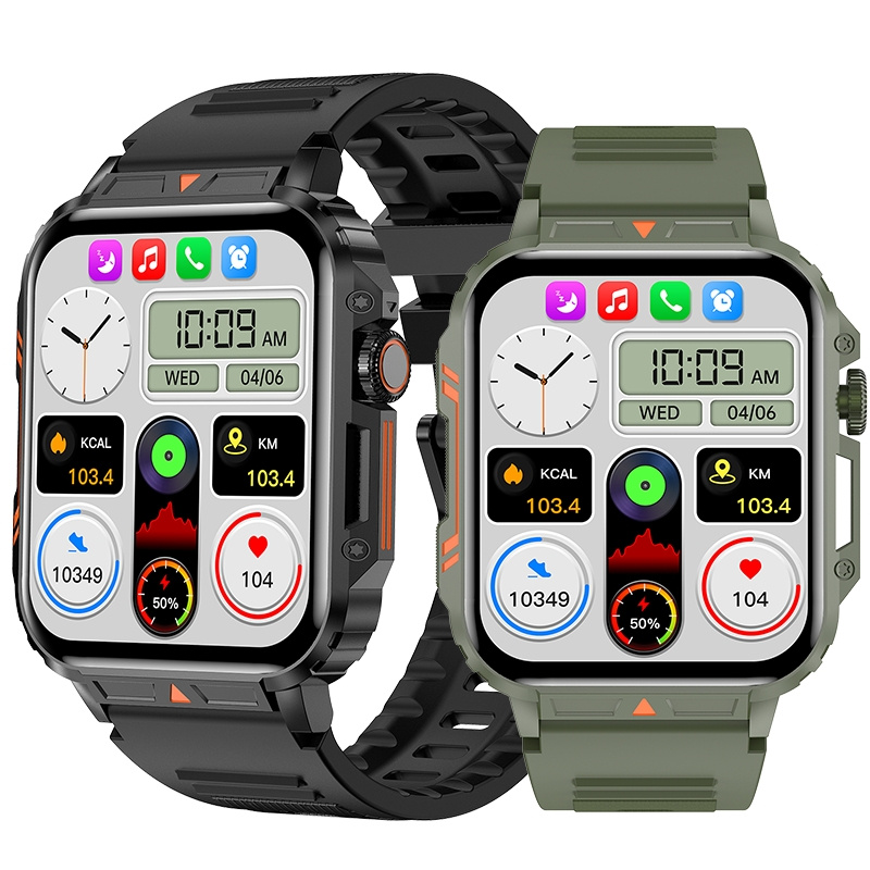Fashionable Bluetooth call smartwatch with Amoled display
