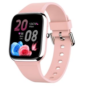 Fitness Waterproof Smartwatch with Square Amoled Display for Men