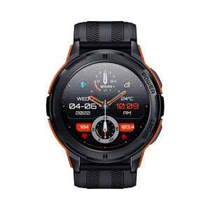 Flagship smart watch with AMOLED display showing Bluetooth calling interface