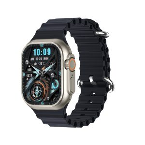 Ultra3 Bluetooth Heart Rate Monitor Smartwatch displaying health data