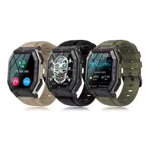 Smartwatch With Heart Rate Watch New Fashion K55 Smart Watches Ip68 Waterproof Fitness Tracker
