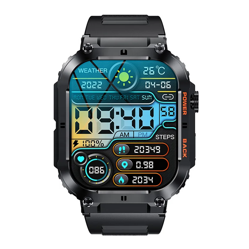 High Quality Smart Sport Watch Bt Phone Call Fitness Smart Watch For Iphone Android