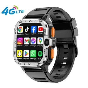 Pgd Smartwatch 4g Lte Gps Wifi Con Sim Card Nfc Dual Camera 16/64g Rom Storage Heart Rate Android Smart Watch Man Pk X8 S8 Dw89