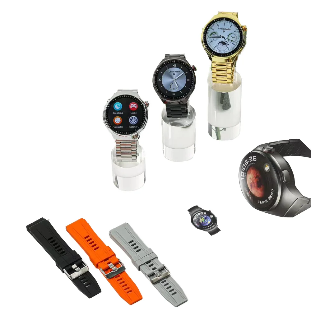 High Quality 4 Pro Smart Watch For Men Hd Ips Screen Fitness Tracker Features Including Bt Call Heart Rate Sport Metrics (ip67)