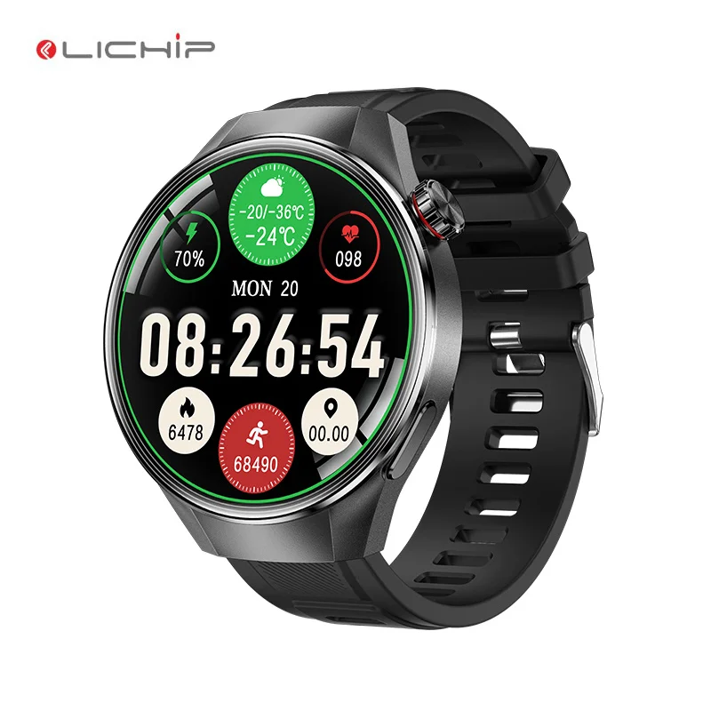 Lichip G5plus Smart Watch Smartwatch Mobile Phone Reloj Inteligente 2025 Fashion 2024 Relogio