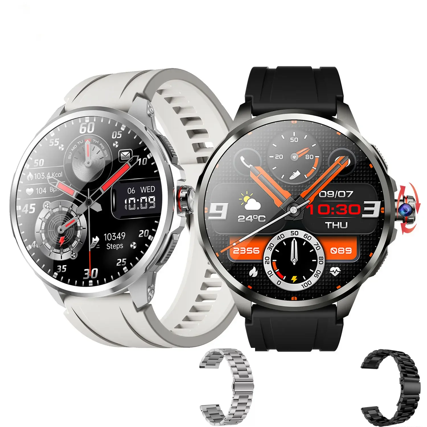 H99 4g Android Smartwatch 2025 Wifi Gps Montres Reloj Inteligentes Heart Rate H99 Smart Phone Watch With Sim Card And Hd Camera