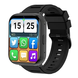 2025 4g Gps Smart Watch With 2.08inch Large Screen 3+32g Sim Card 1200mah Battery Dual Camera Hd Video Chat Answer Call Function
