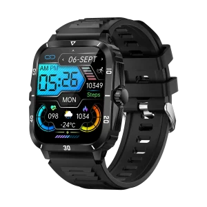 2024 New Kt71 Smartwatch Ip68 Waterproof Swimming Long Standby Health Monitoring Durable Sport Watch