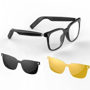 Fashion Multifunctional Magnetic Frame Sun Glasses Smart Glasses Waterproof Wireless Anti Blue Light Smart Glasses With Speakers