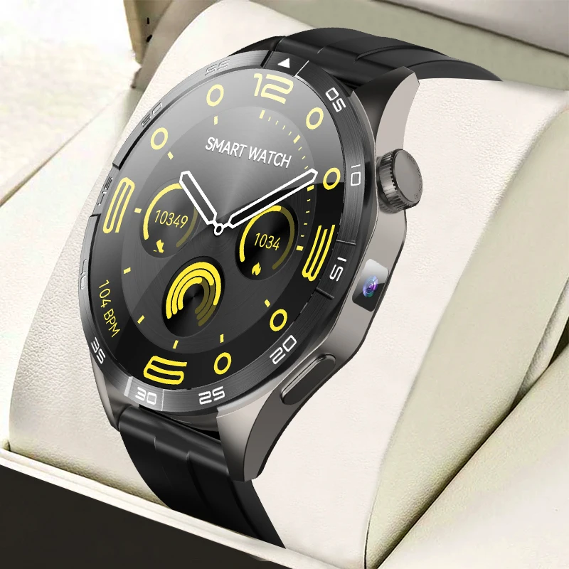 Valdus Waterproof 4g Sim Card Android Phone Smartwatch Gps Wifi Video 200w Camera Memory 4gb Vg52 Pro Amoled Round Smart Watch