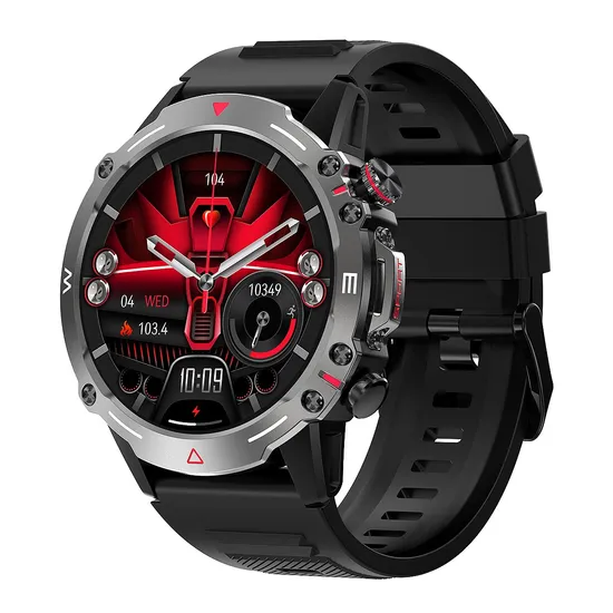 Customizable sports smartwatch with vibrant AMOLED screen
