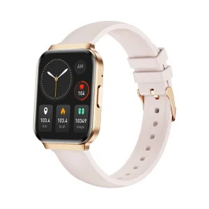 Karen M New Women Smart Watch Km86,Thin Aluminum Alloy Case Silicone Strap Ip67 Waterproof Bt Call Smartwatch 2025