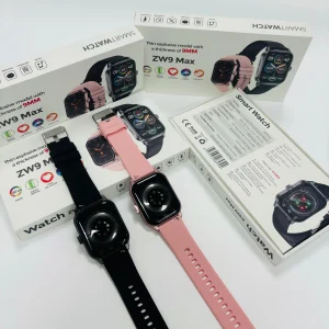 2025 Hot Sale Zw9 Max Smart Watch 2.0inch Big Screen Wireless Charging Rotary Button 290mah Battery Private Model Smart Bracelet